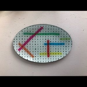 Kate Spade “Say the Word” Search Oval Tray Leonx